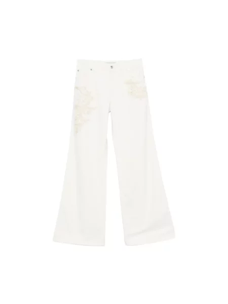 Jeansy Ermanno Scervino białe