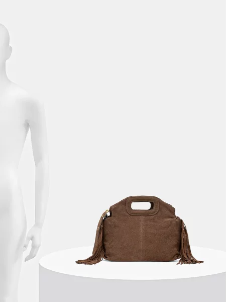 Замшева сумочка Answear.LAB коричневий