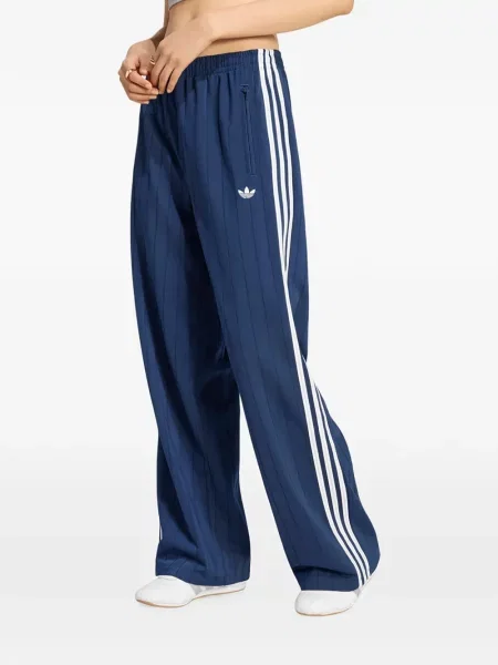 Spodnie Adidas do biegania niebieskie