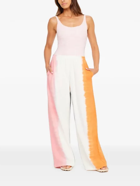 Pantaloni The Upside alergare alb
