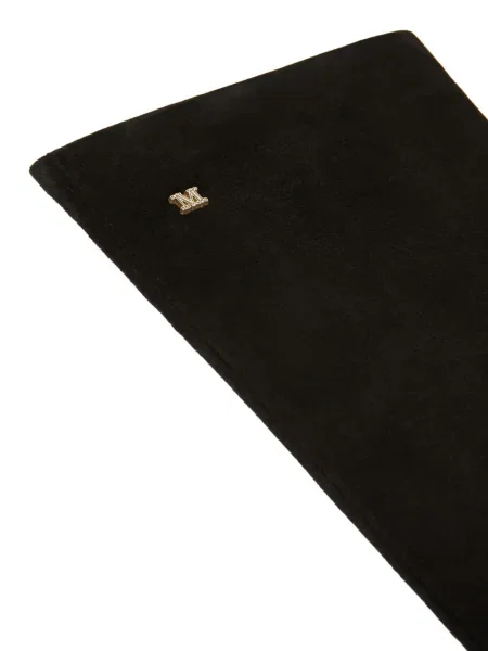 Mănuși Max Mara din piele negru