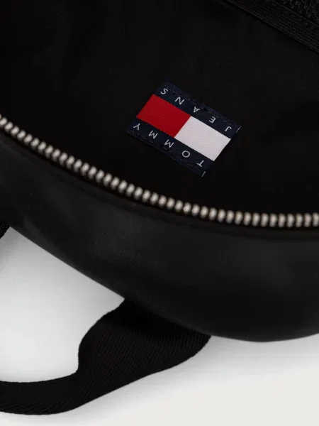 Tommy Jeans раница дамска от имитация на кожа черно