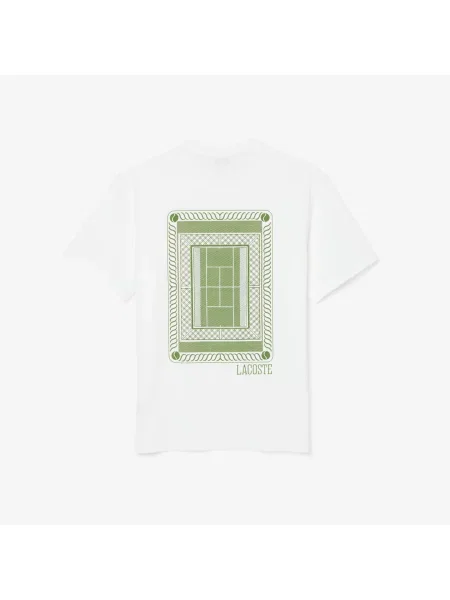 Футболка Lacoste белая