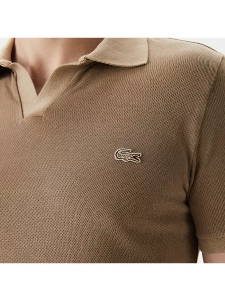 Поло Lacoste коричневое