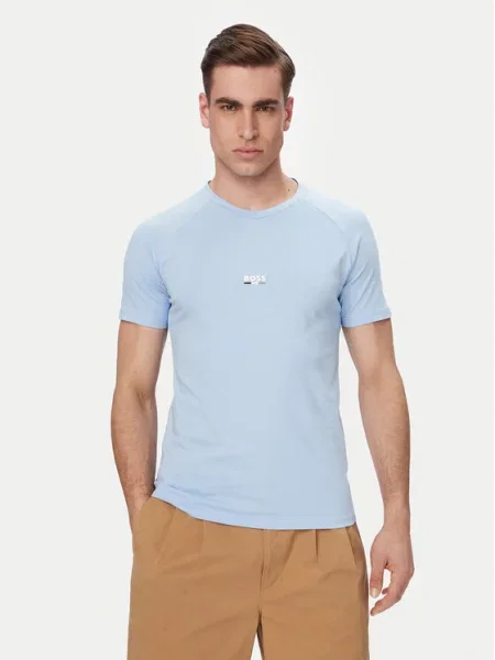 BOSS T-Shirt niebieski