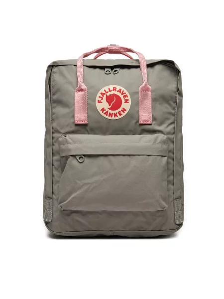 Turistický batoh Fjällräven Kanken 16 l fog/pink sivá