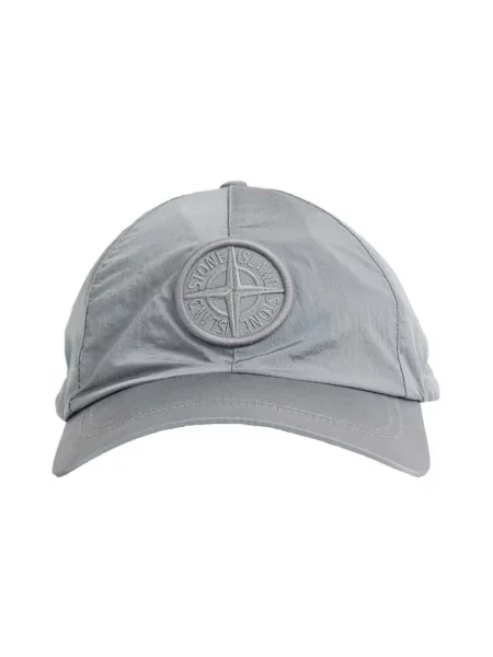 Czapka z daszkiem Stone Island z kamieniami szara