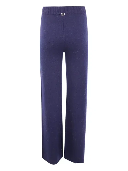 Pantaloni Twinset albastru