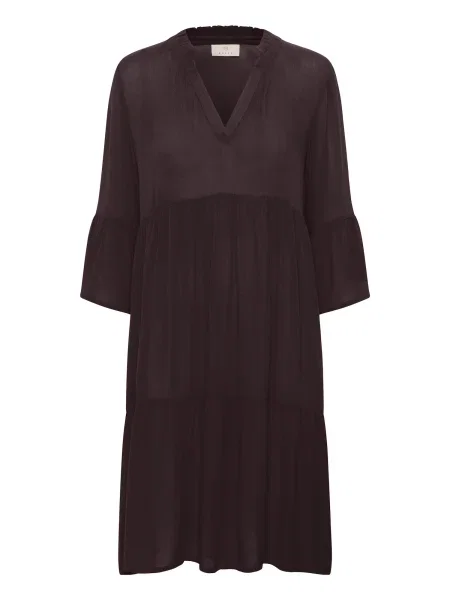 Kaffe Obleka Marianah temno rjava