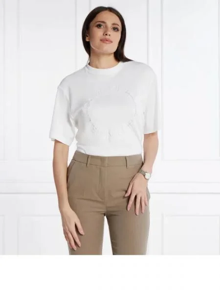Calvin Klein Tricou | Relaxed fit alb