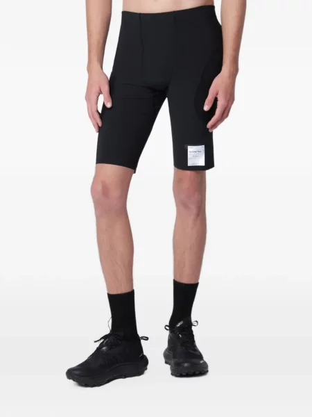 Pantaloni scurți Satisfy cu autograf negru