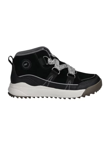 Sneakersy Skechers skórzane czarne