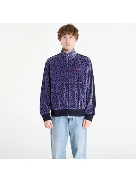 Běžecká bunda Pleasures modrá