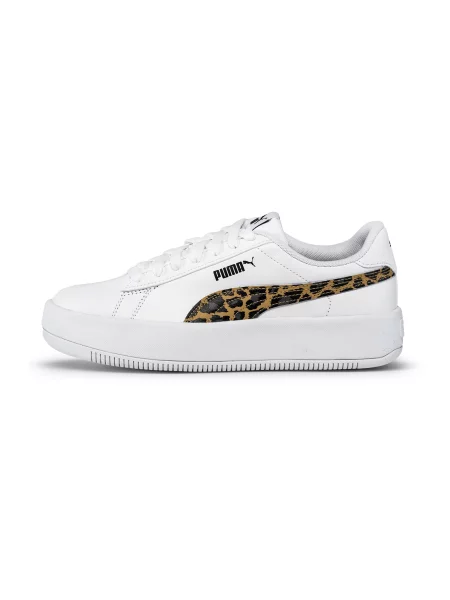 Buty sportowe Lily Platform Leo białe