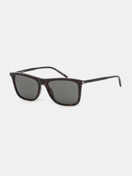 Saint Laurent ochelari de soare pătrați maro