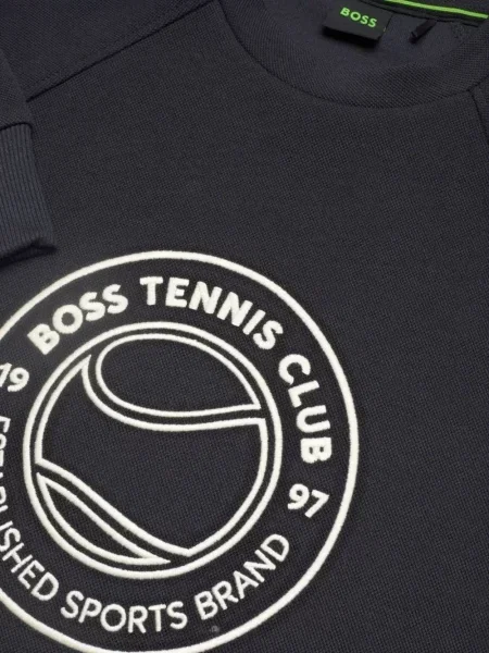 Tenis grafički vesta Boss plava