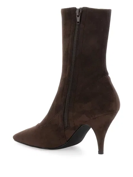 Cizme scurte Jeffrey Campbell maro