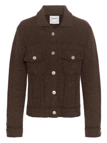 Geacă Barrie tricotate maro
