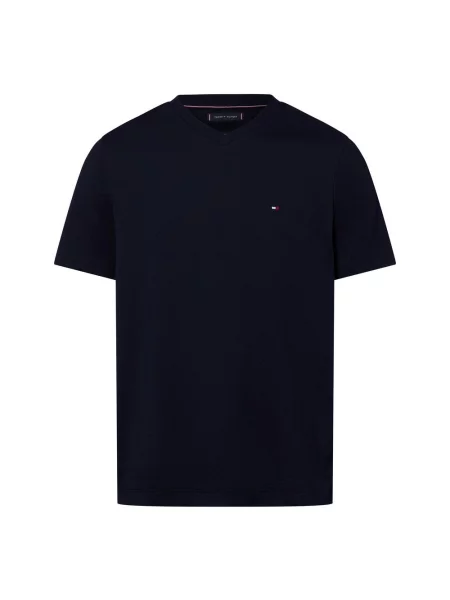 Tommy Hilfiger Koszulka Mężczyźni jednolity S niebieski