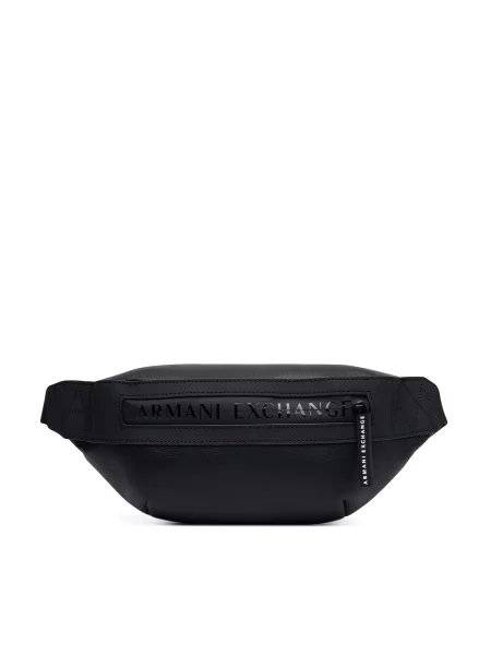 Cu centură geantă de talie Armani Exchange albastru