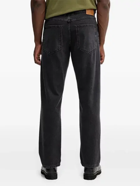 Blugi cu picior larg Benetton negru