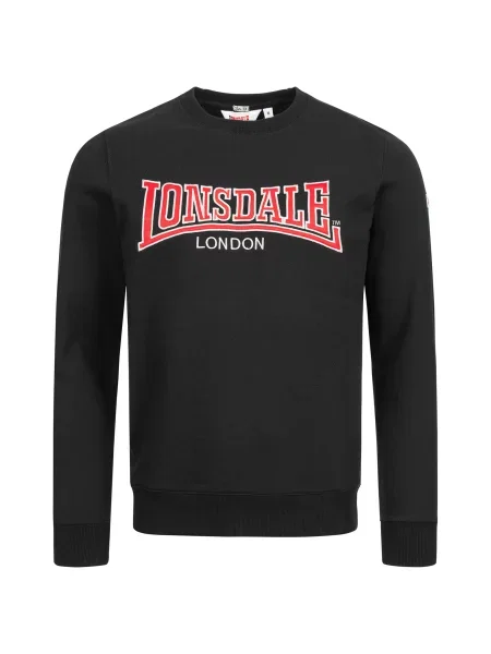 Pulover Lonsdale s potiskom črna