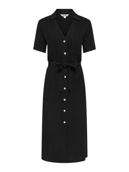 ONLY Rochie tip bluză ONLSIESTA' negru