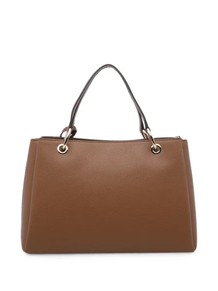 Geantă shopper Michael Michael Kors cu autograf maro