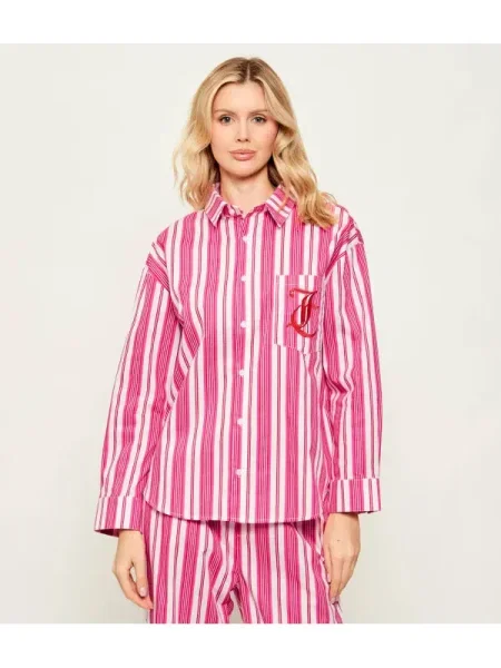 Juicy Couture Bluză de noapte / alb roz