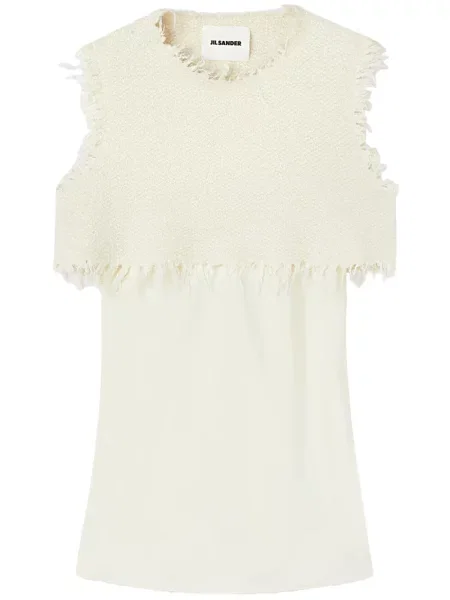Top Jil Sander alb