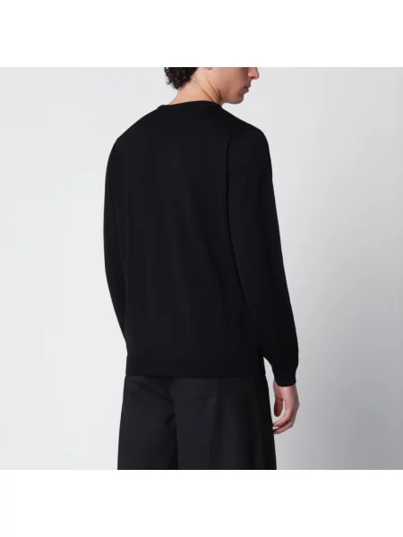 Sweter Roberto Collina czarny