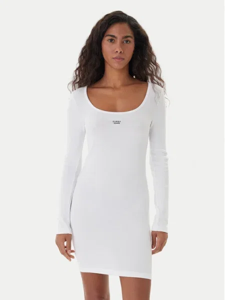 Guess Jeans Rochie de zi alb