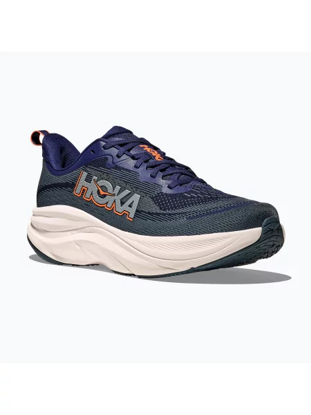 Мъжки обувки за бягане HOKA Skyflow midnight blue/varsity navy синьо