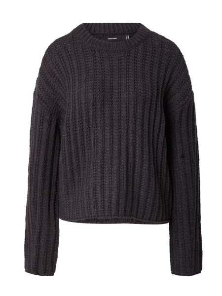 VERO MODA Pulover VMLUCINDA gri metalic