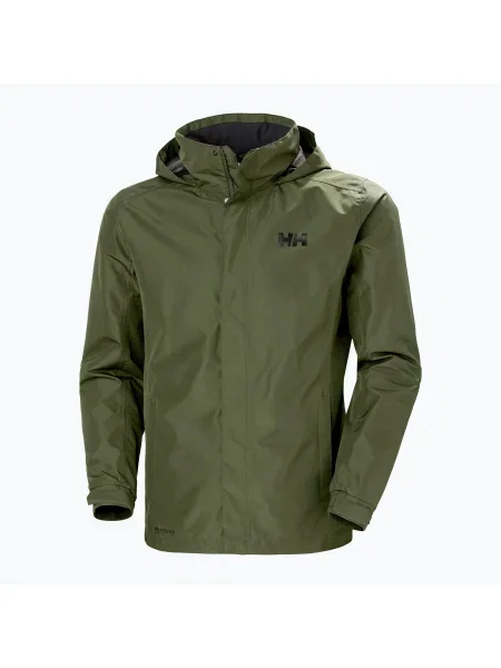 Jachetă de ploaie Helly Hansen Dubliner utilitară pentru bărbați verde