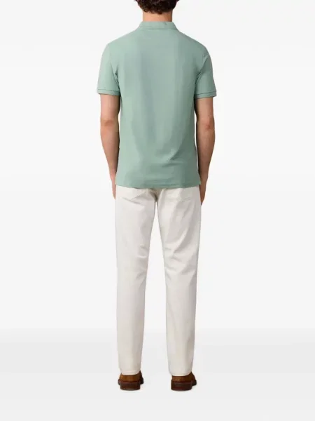 Scurt tricou polo Hackett London verde