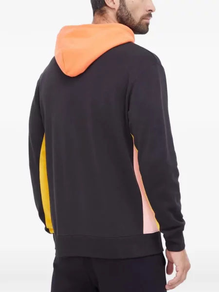 Hanorac cu glugă Puma cu imagine negru
