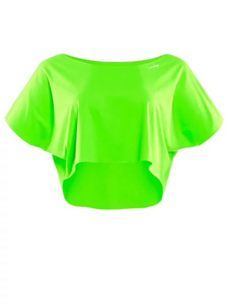 Winshape Tricou funcțional verde neon alb
