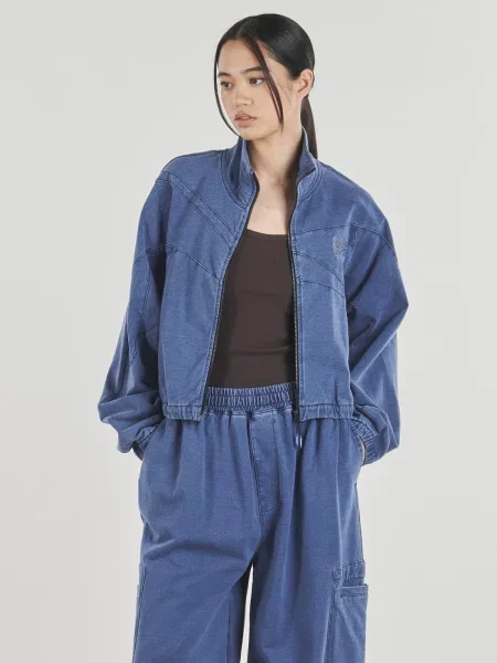 Klasická bežecká bunda Reebok Classic modrá