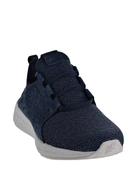 Papuci New Balance din piele de căprioară negru