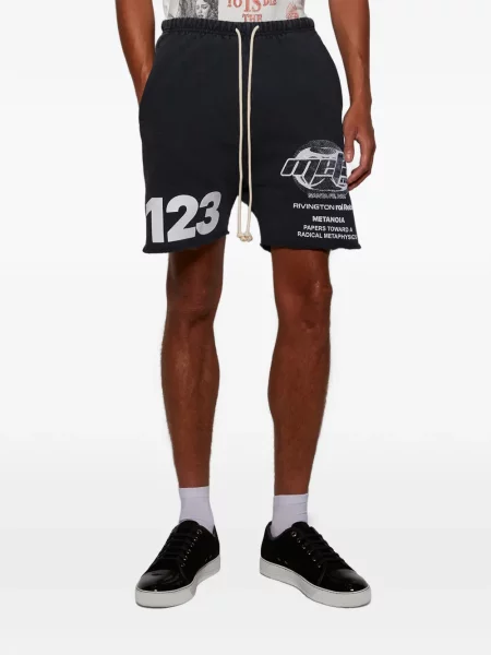 Pantaloni scurți Rrr123 negru