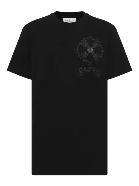 Tricou Philipp Plein cu imagine negru