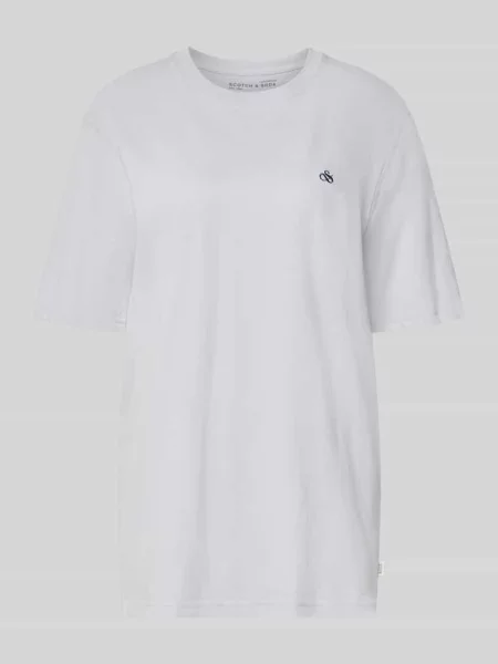 T-shirt z czystej bawełny Scotch & Soda