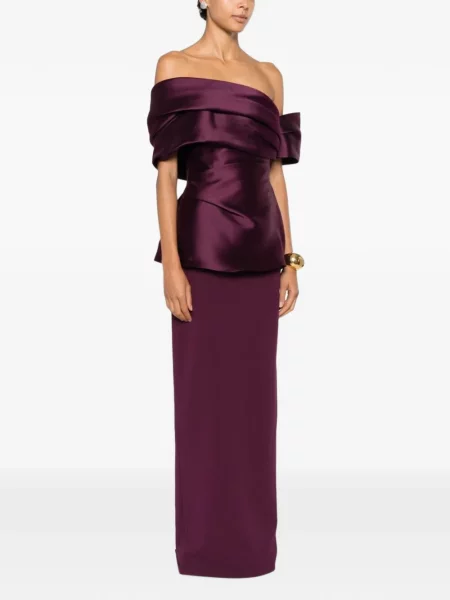 Rochie maxi Solace London violet
