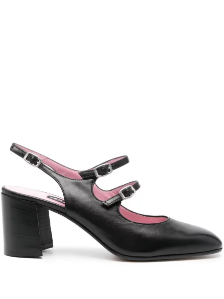 Pantofi cu toc Carel Paris slingback negru