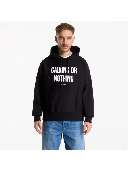 Frotir traperice Calvin Klein crna