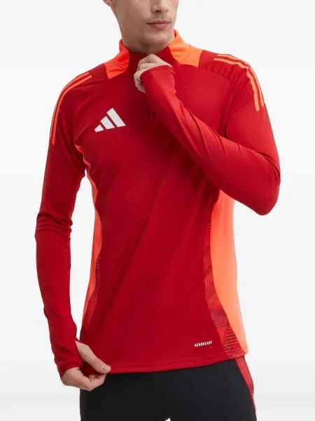 Csíkos tornaterem rövidnadrág Adidas nyomtatás kék