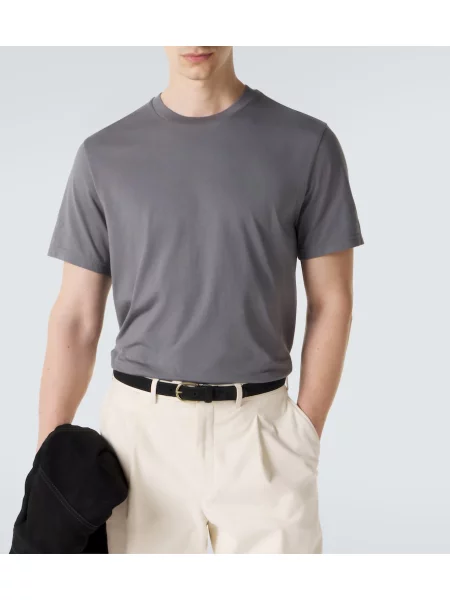 Tricou Frame din jerseu gri