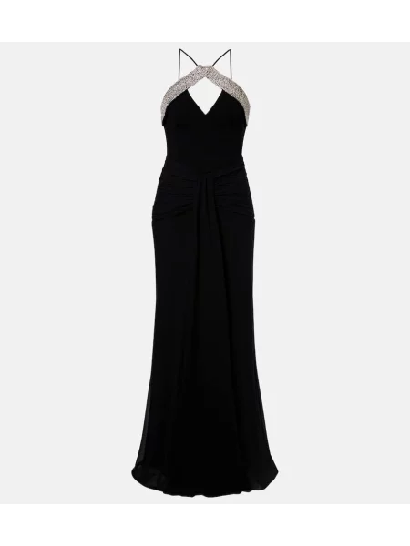 Rochie Rebecca Vallance drapată negru