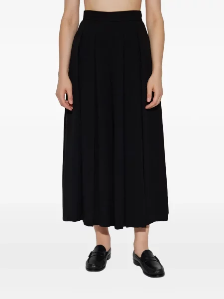 Pantaloni Max Mara plisate negru